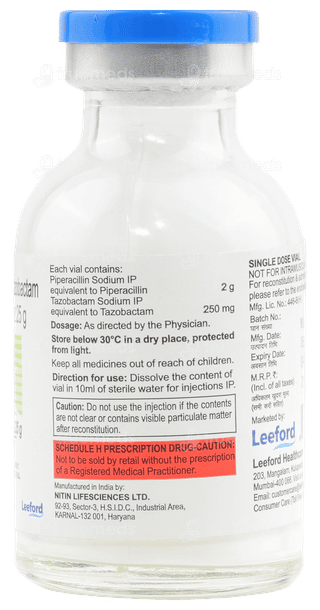Tazoclin 2.25gm Injection 1